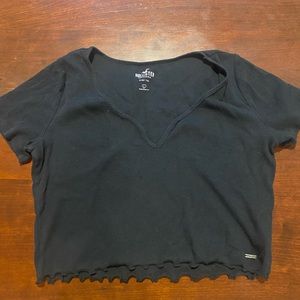 Hollister black baby T